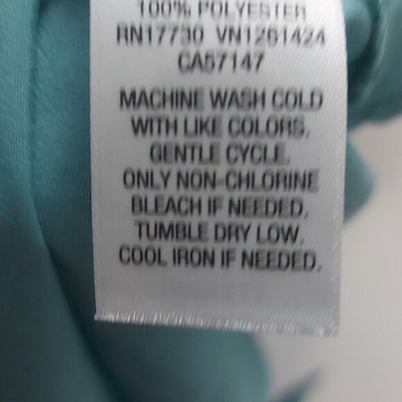 Xhilaration Women's Blue Cut Out Blouse XS Bohemian Castlecore Corporate Siren - Picture 9 of 9